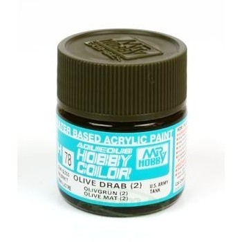 Mr Hobby Aqueous color H-078 Olive Drab